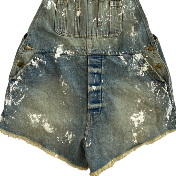 The GREAT Painted Shortalls NWOT - Picture 3 of 16